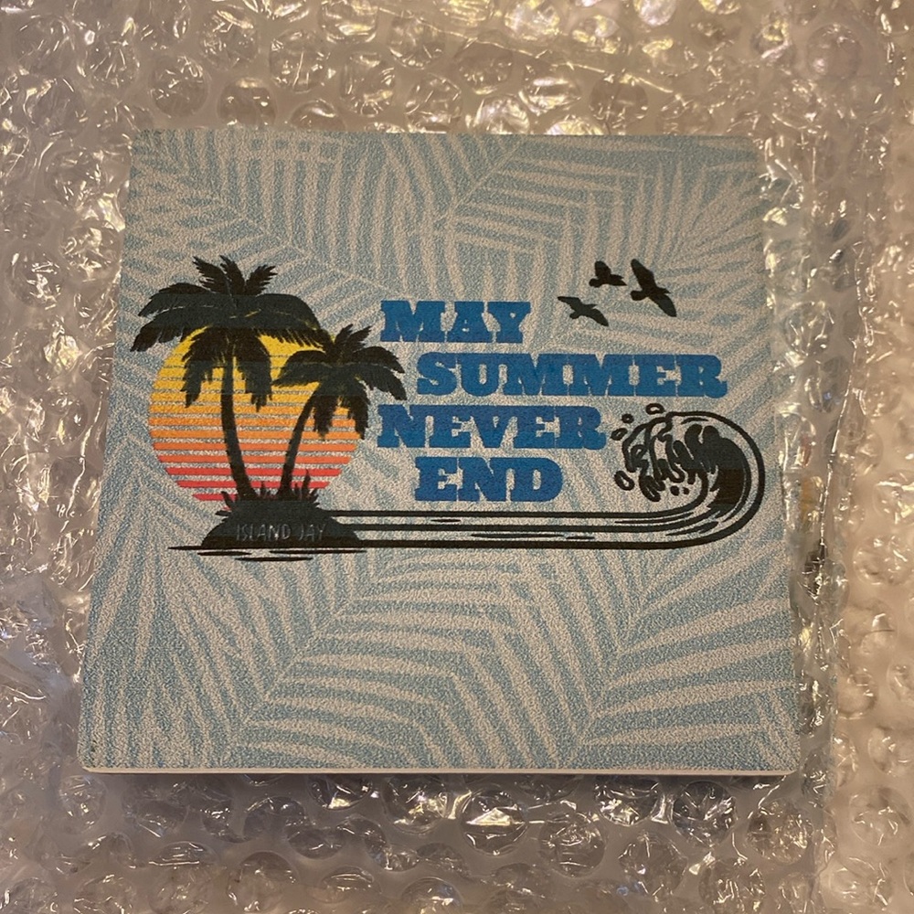 Summer Coasters - set of 4